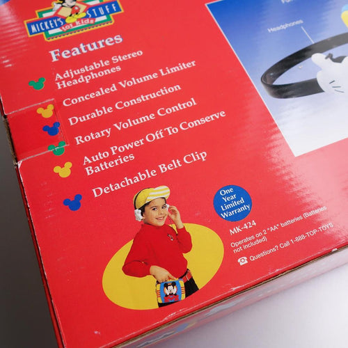 Mickey Mouse Cassette Player