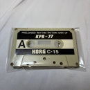 Korg Cassette Tapes C-15 Kpr-77