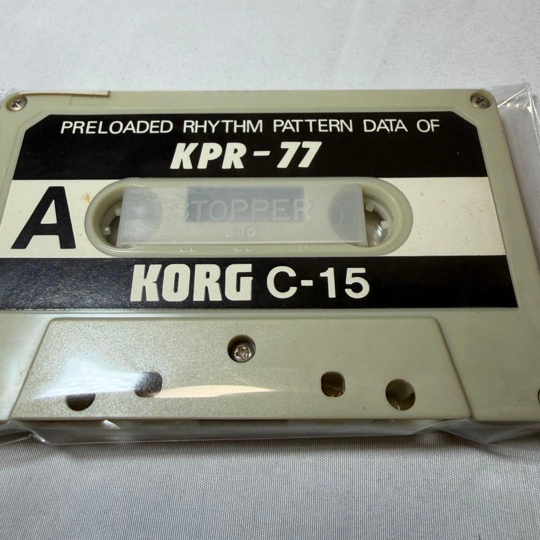 Korg Cassette Tapes C-15 Kpr-77