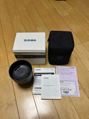Sigma Lens (Single Focus) F1.4 Dc Hsm Nikon