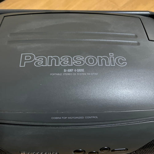 Panasonic Portable Cd Players Rx-Dt707