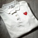 Play Comme Des Garcons Polo Shirts Xl