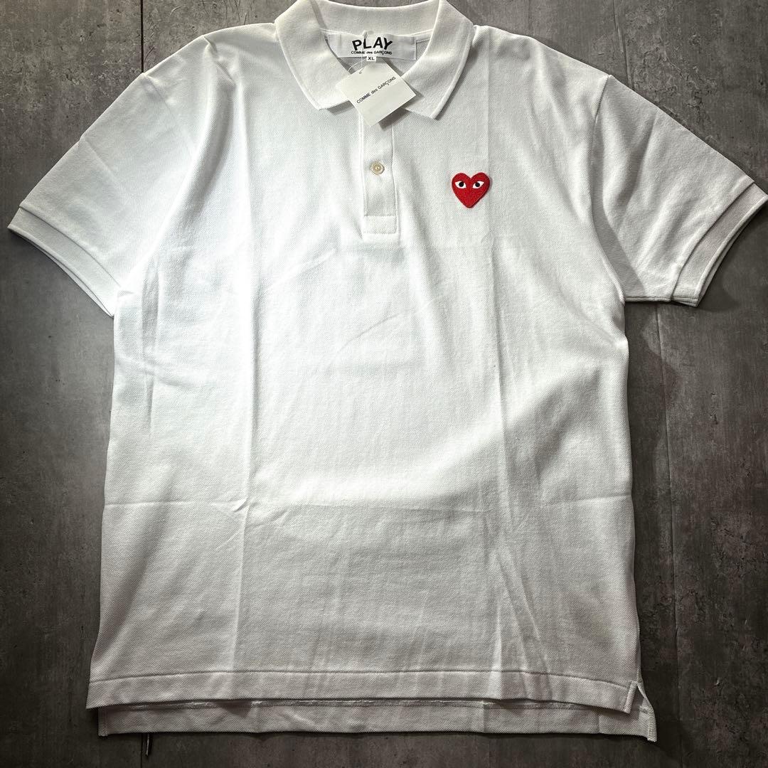 Play Comme Des Garcons Polo Shirts Xl