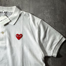 Play Comme Des Garcons Polo Shirts Xl