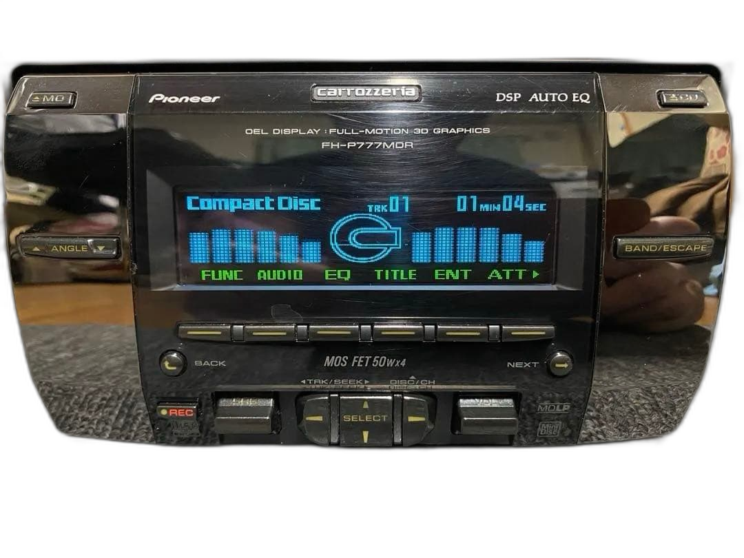 Pioneer Deck Player Changer Carrozzeria Fh-P777Mdr Md-Rec