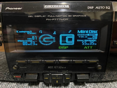 Pioneer Deck Player Changer Carrozzeria Fh-P777Mdr Md-Rec