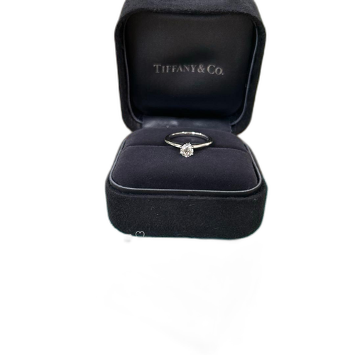 Tiffany Ring 9 0.41Ct 950