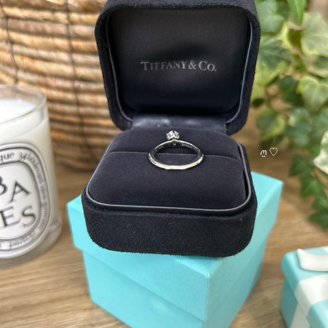 Tiffany Ring 9 0.41Ct 950