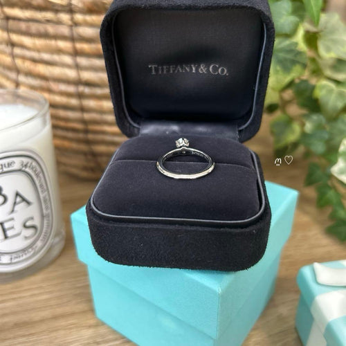Tiffany Ring 9 0.41Ct 950