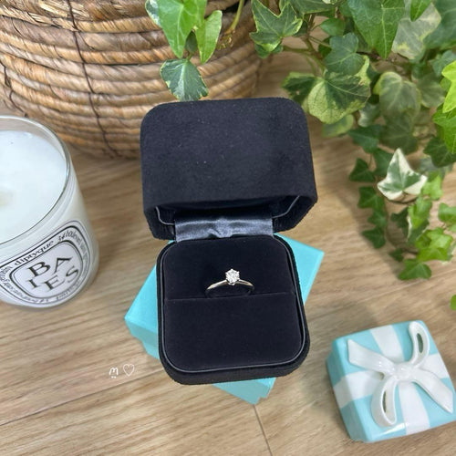 Tiffany Ring 9 0.41Ct 950