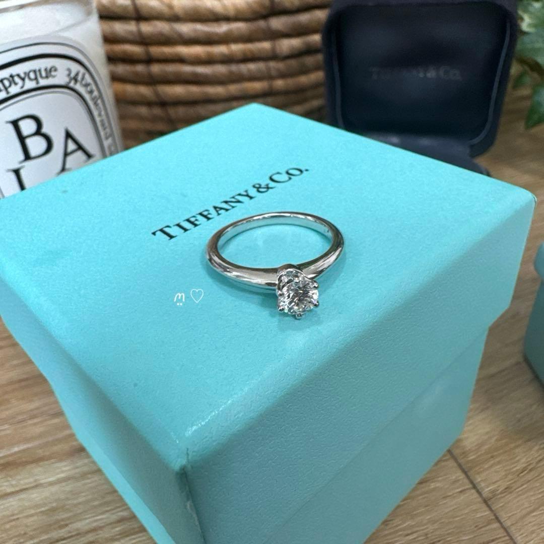 Tiffany Ring 9 0.41Ct 950