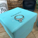 Tiffany Ring 9 0.41Ct 950