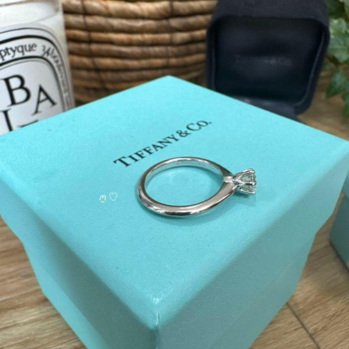 Tiffany Ring 9 0.41Ct 950