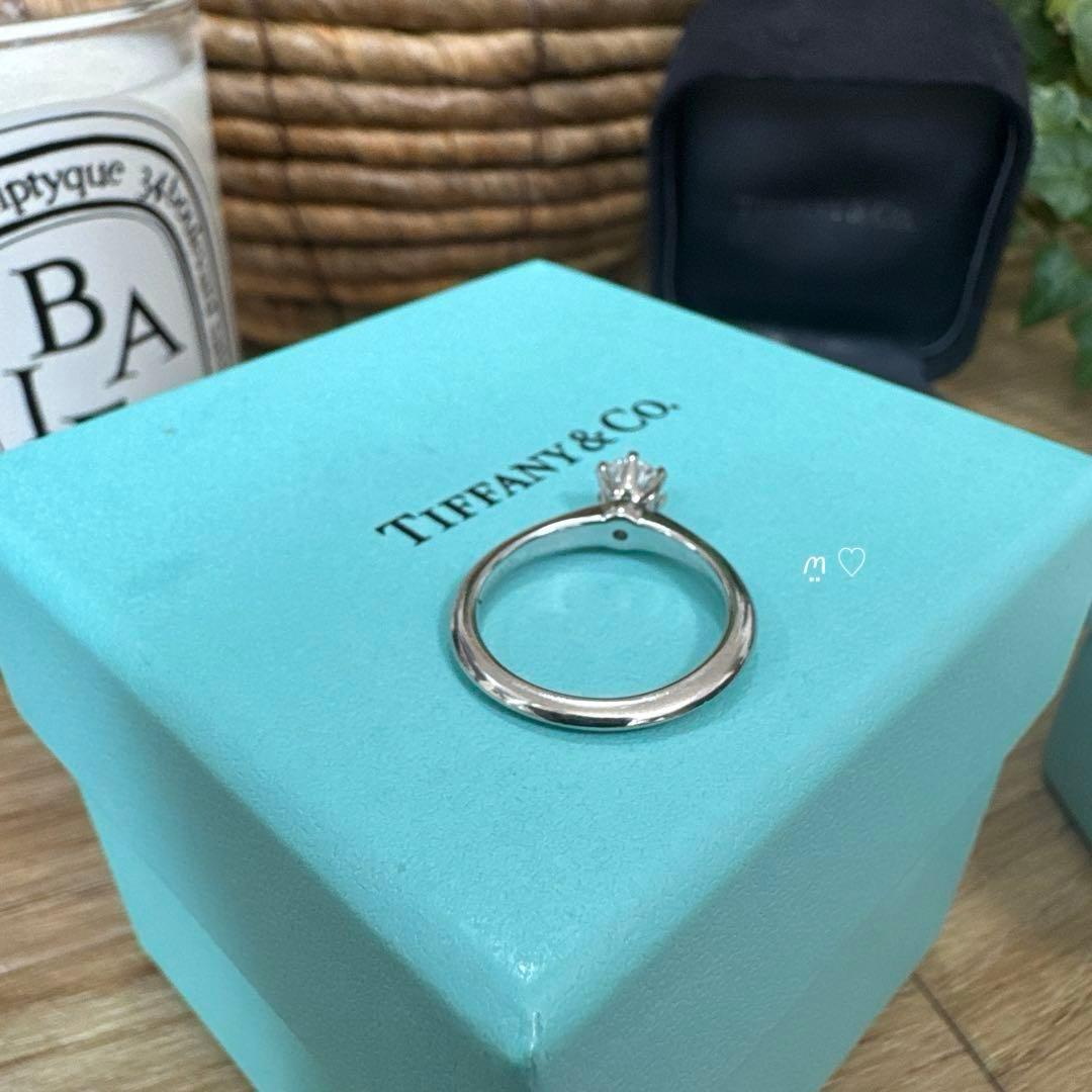Tiffany Ring 9 0.41Ct 950