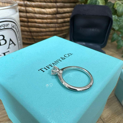 Tiffany Ring 9 0.41Ct 950