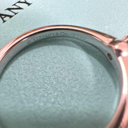 Tiffany Ring 9 0.41Ct 950
