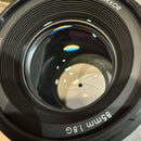 Nikon Lens (Single Focus) Af-S Nikkor F/1.8G