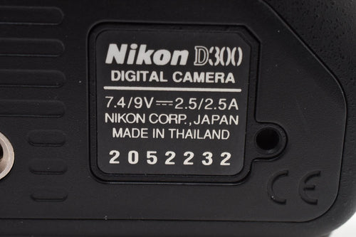Nikon Digital Slr 999 D300 #1776