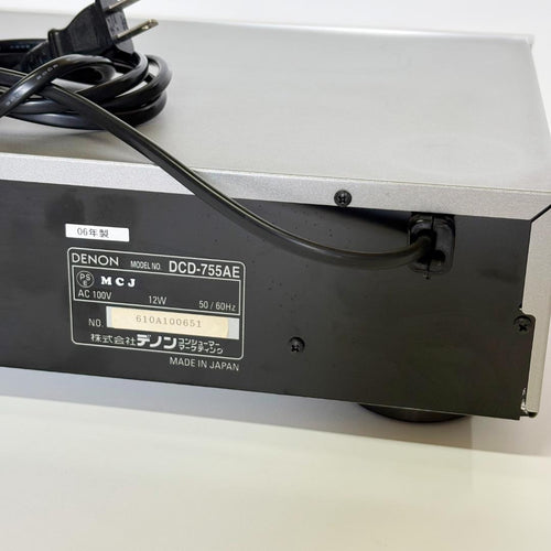 Denon Cd Sacd Player Dcd-755Ae