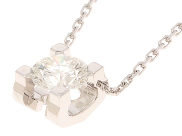 Cartier Necklace C Nc/Wg/D0.60/3.3G K18 K18Wg 433