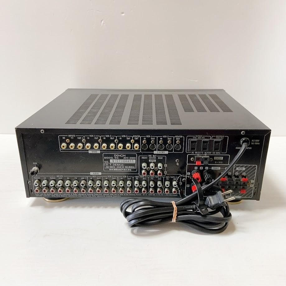 Av Amplifiers Denon Avc-2000