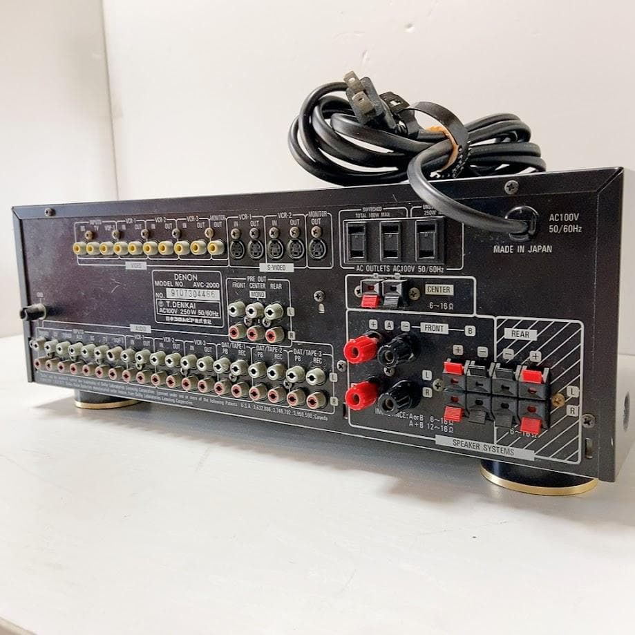 Av Amplifiers Denon Avc-2000