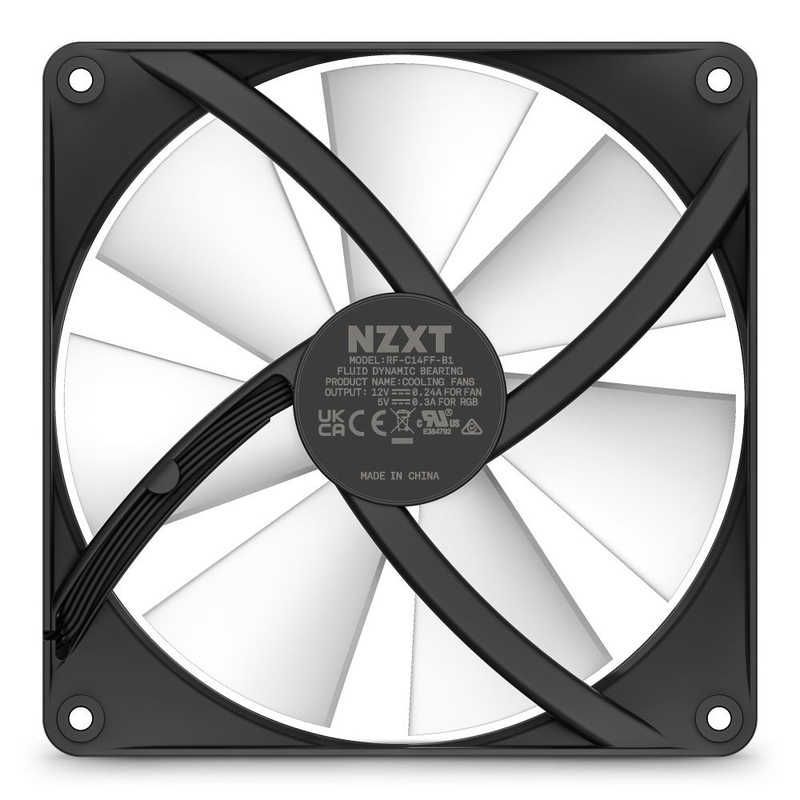 Nzxt Fan Cooler For Pc /1500Rpm F Series Rgb Core Rf-C14Sf-B1