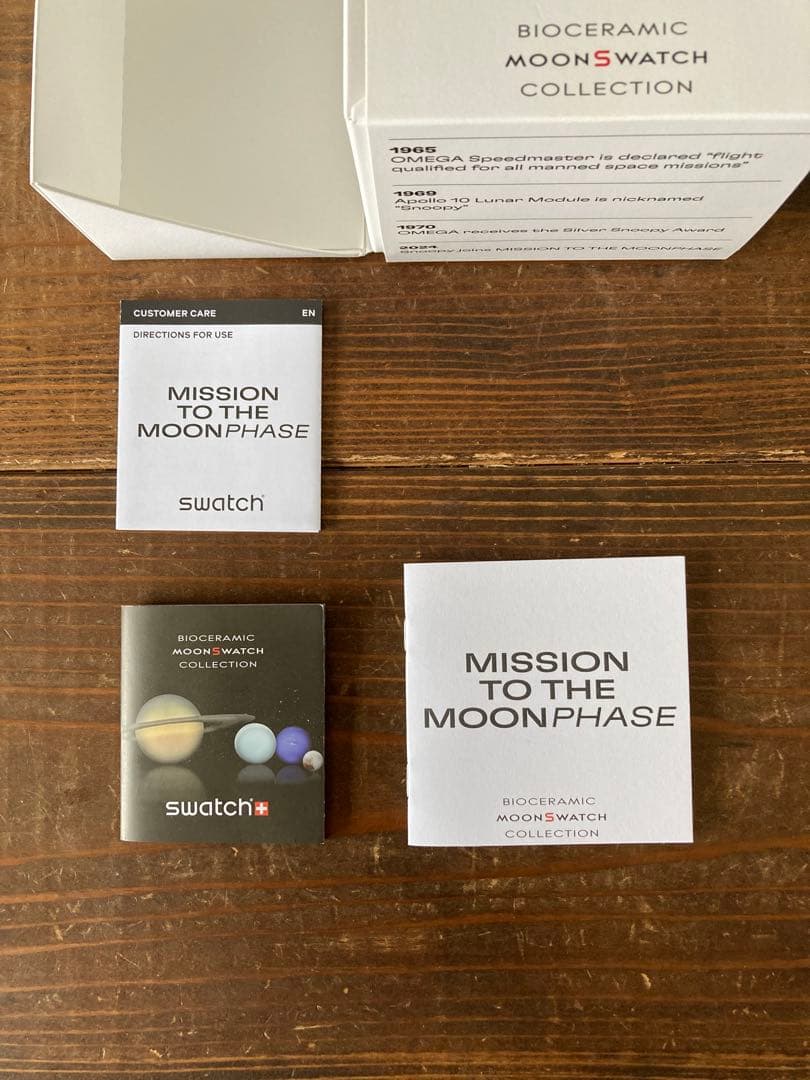 Other Omega Swatch Moonswatch Mission To Moon