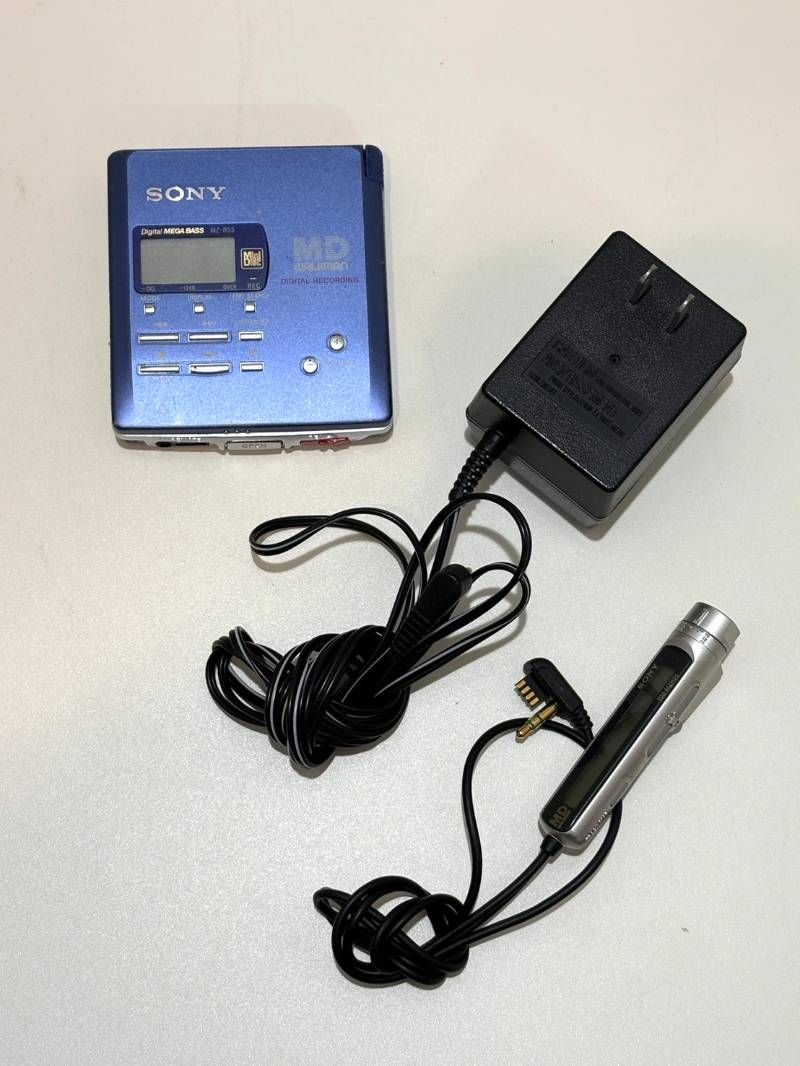 Sony Portable Md Player Walkman Mz-R55 Ac