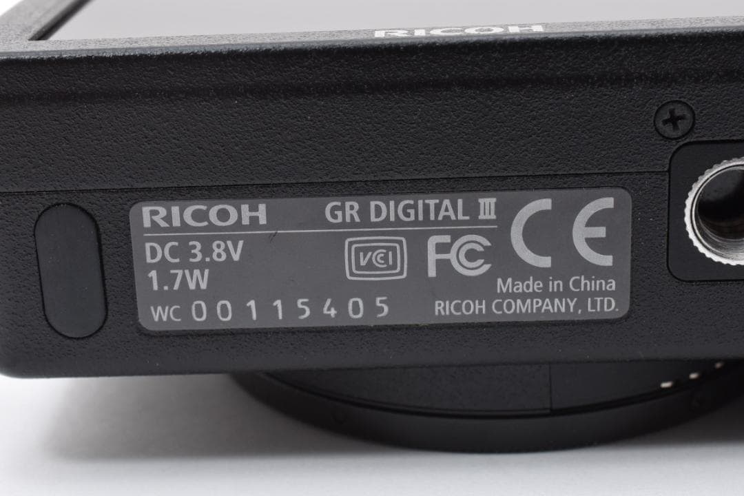 Ricoh Compact Digital Cameras Gr Iii