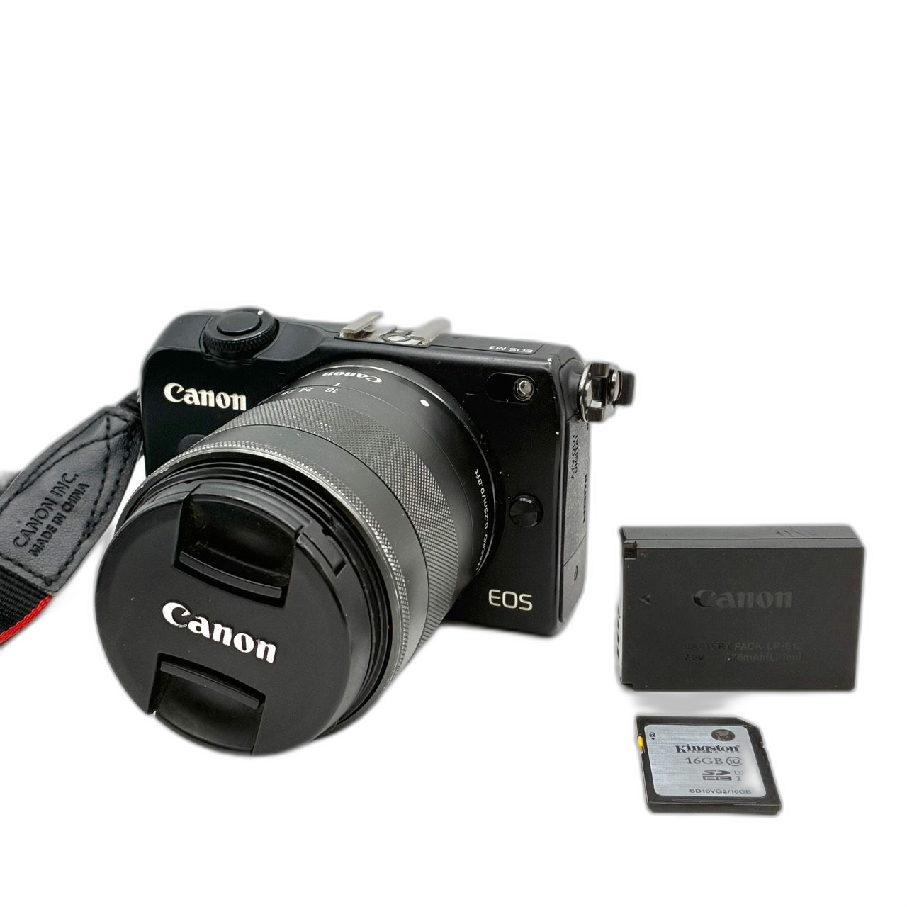 Canon Mirrorless Interchangeable Lips Eos M2 Zoom Ef-M 18 1:3.5 5.6 Is Stm 1800