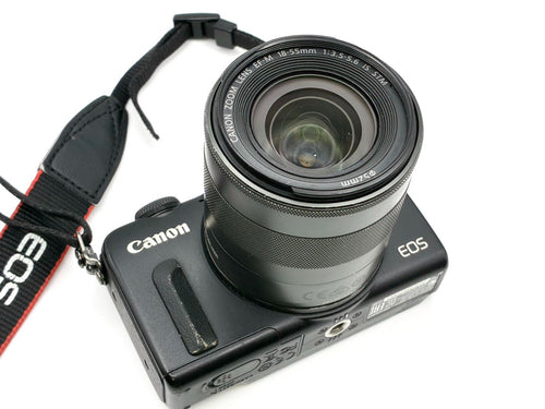 Canon Mirrorless Interchangeable Lips Eos M2 Zoom Ef-M 18 1:3.5 5.6 Is Stm 1800