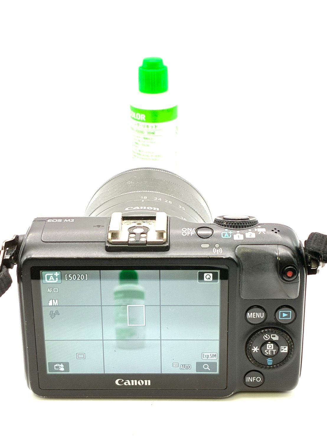 Canon Mirrorless Interchangeable Lips Eos M2 Zoom Ef-M 18 1:3.5 5.6 Is Stm 1800