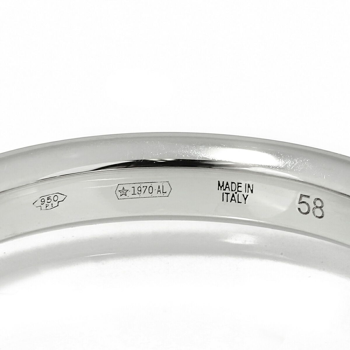 Bvlgari Ring Pt950 17.5 Ok