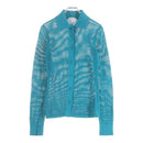 Bottega Veneta 7 Minutes, Long -Sleeved Cut -And -Sew Mesh Knit Cardigan 648977