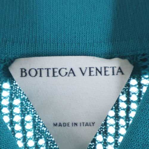 Bottega Veneta 7 Minutes, Long -Sleeved Cut -And -Sew Mesh Knit Cardigan 648977
