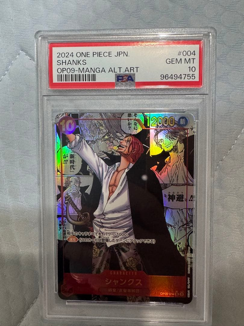 One -Piece Card Game Sr Psa10