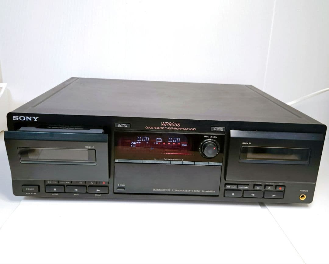 Sony Cd, Md Cassette Decks Tc-Wr965S