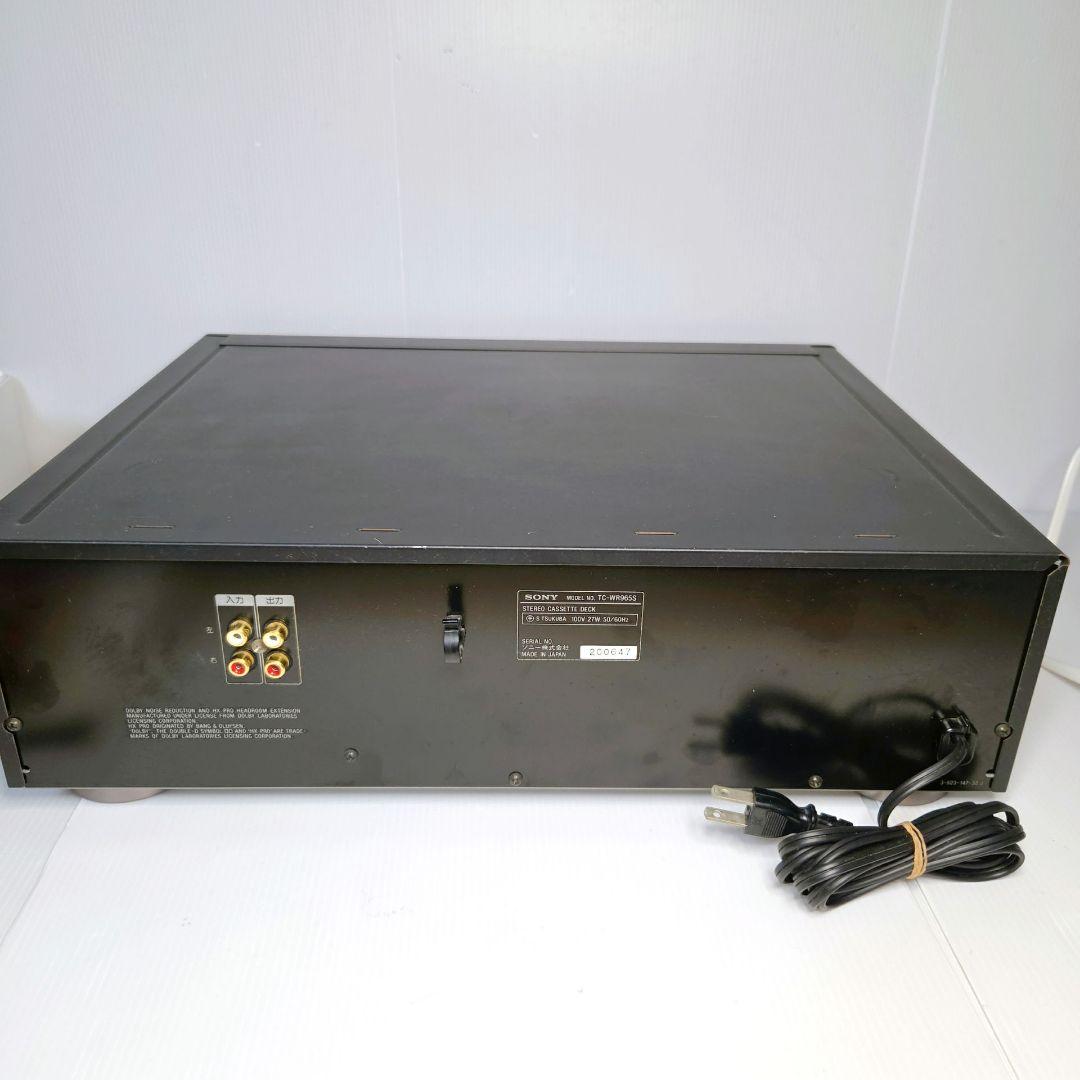 Sony Cd, Md Cassette Decks Tc-Wr965S