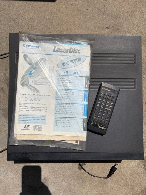 Cd Md Cassette Deck Pioneer Cld-K1000