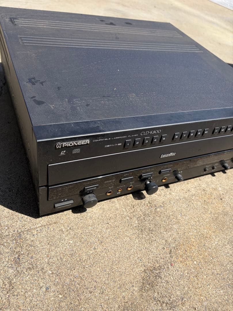 Cd Md Cassette Deck Pioneer Cld-K1000