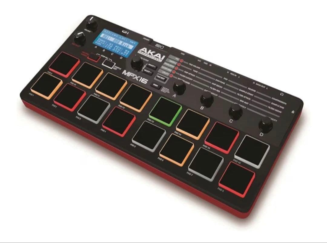 Akai Professional Expansion Pads, Samplers Effects Units Mpx16