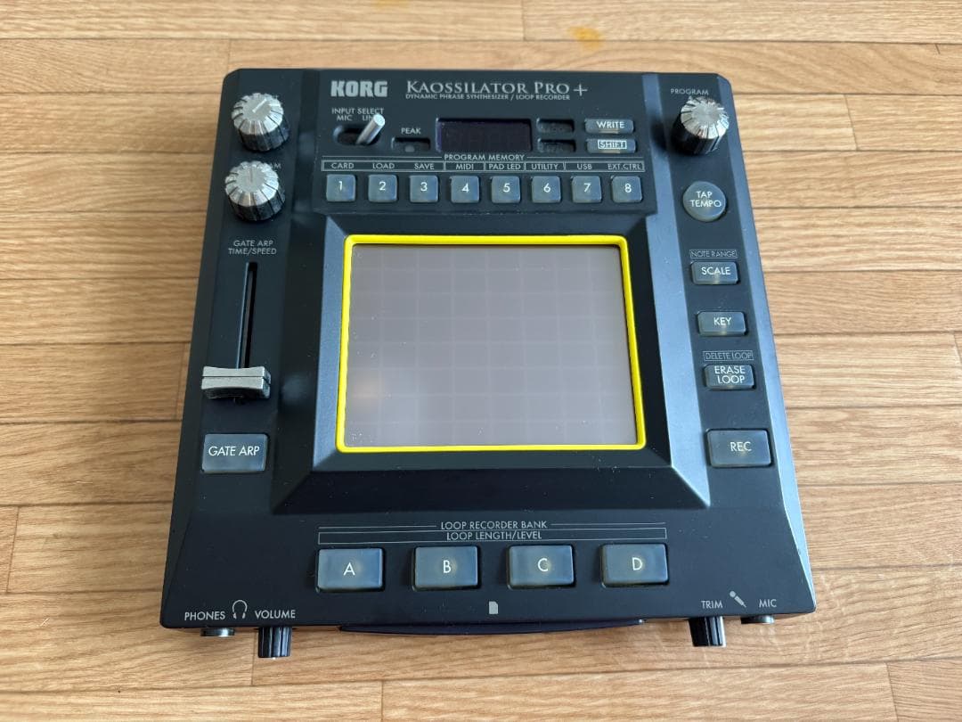 Samplers Korg Kaossilator Pro+ Kaoss Pad