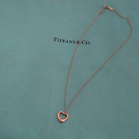 Necklaces Tiffany Co. Open Heart Necklace