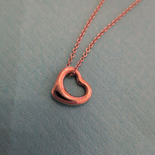 Necklaces Tiffany Co. Open Heart Necklace