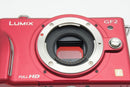 Panasonic Mirrorless Interchangeable Lips Lumix Dmc-Gf2 251220C