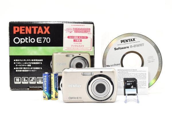 Pentax Compact Digital Cameras Optio E70