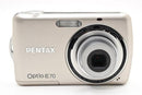 Pentax Compact Digital Cameras Optio E70