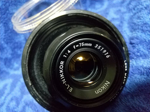 Nikon Lens (Single Focus) El-Nikkor F/4
