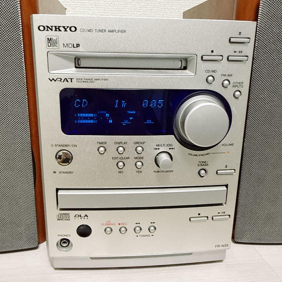Onkyo Cd Md Cassette Deck 2654 Cd/Md Fr-N3X